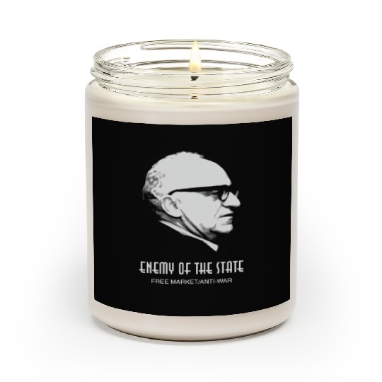 Freedom Liberty Capitalism Libertarian Anarchy Scented Candles