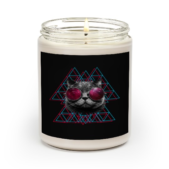 3D Space Cat Scented Candles (Womens)