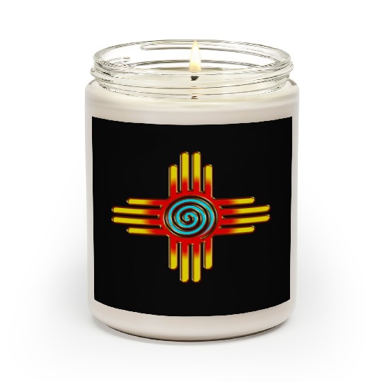 Zia Sun Spiral, Zia Pueblo, New Mexico I Scented Candles