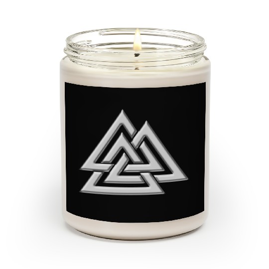 Valknut, Wotan's Knot, Walknot, Odin, Valhalla Scented Candles
