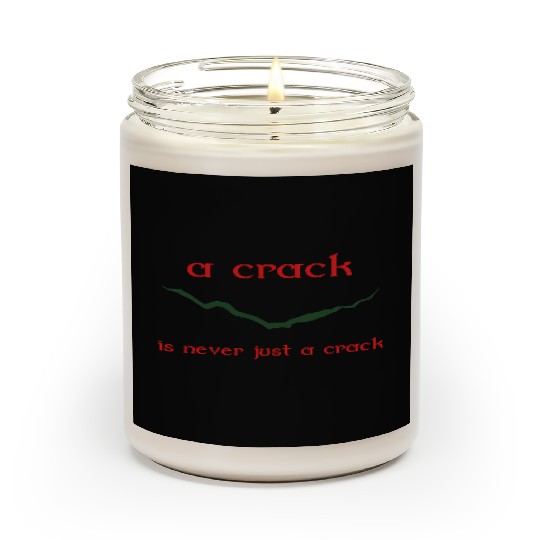 Dr Who Crack Scented Candles