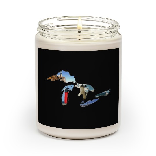 Michigan Great Lakes Lighthouses Scented Candles