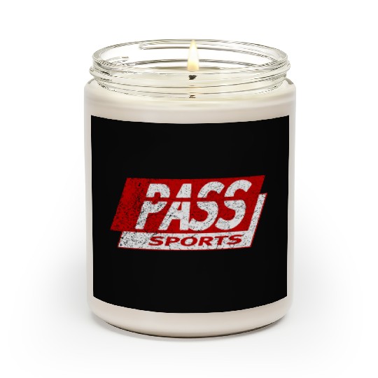 Old School Retro PASS Sports Detroit Scented Candles