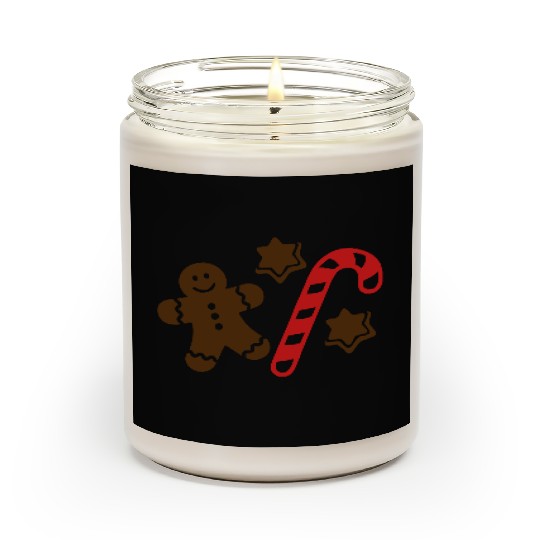 Lebkuchen Gingerbread man Scented Candles