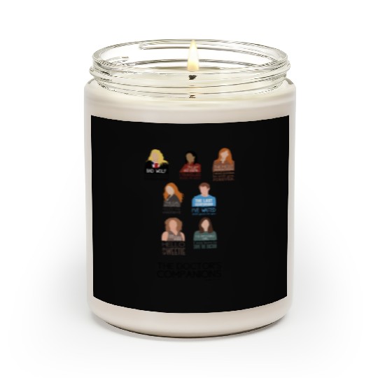 Doctor Who Companions (alternate version) Scented Candles