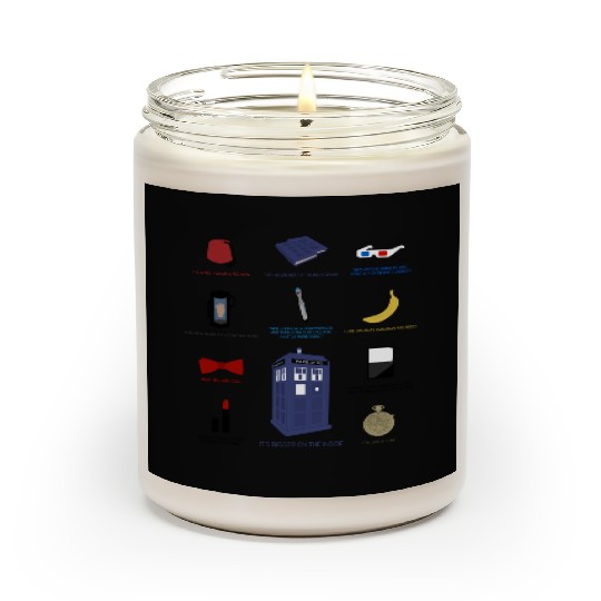 Doctor Who Items Scented Candles