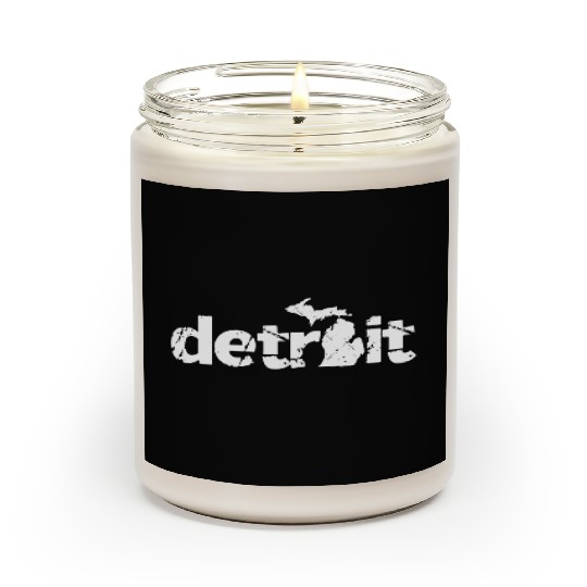 DETROIT MICHIGAN Scented Candles