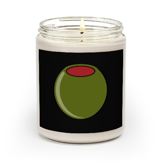 green olive Scented Candles