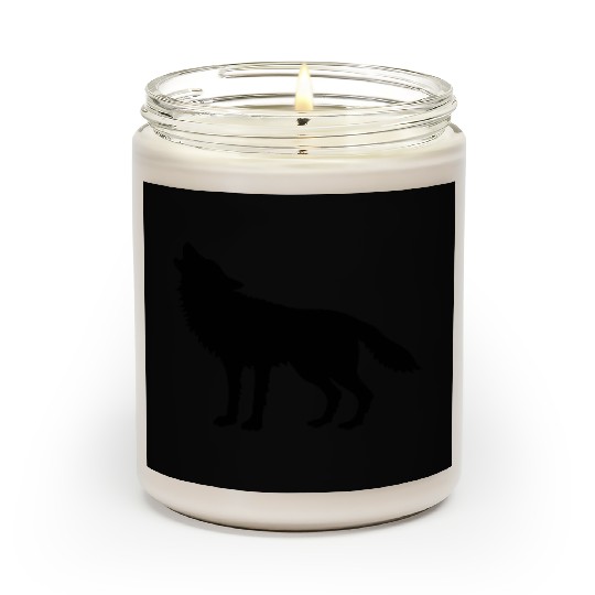 Howling Wolf (Silhouette) Scented Candles