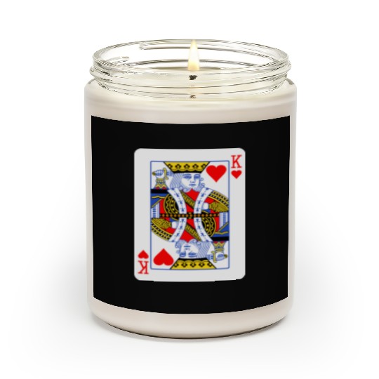 King Of Hearts Couple Scented Candles