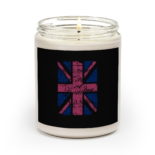 Union Jack - London - Vintage Look Scented Candles