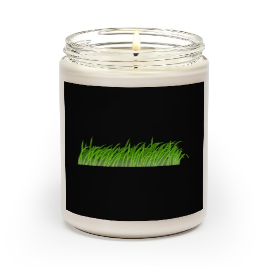 Grass texture Scented Candles