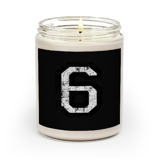 Number 6 (Vintage White) Scented Candles