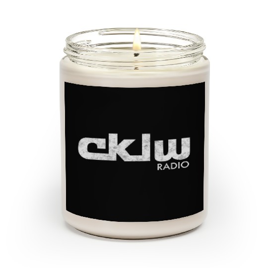 CKLW Detroit Vintage Radio Scented Candles