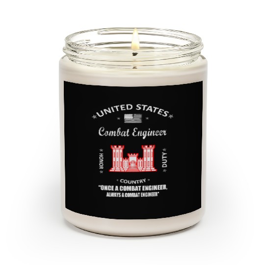 combat engineer, us army combat engineer, army com Scented Candles