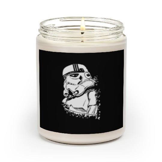 Funny and cool Star Wars Stormtrooper graffiti Scented Candles