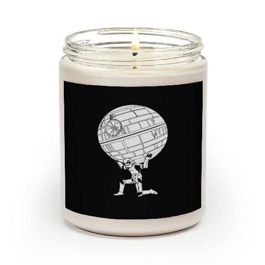 Funny Star Wars Stormtrooper art Scented Candles