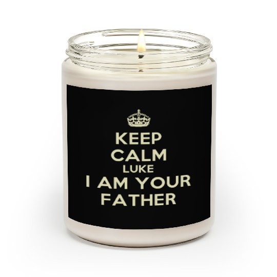 Keep calm and Luke I am your father Scented Candles