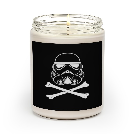 Storm Trooper Skull and Bones Scented Candles