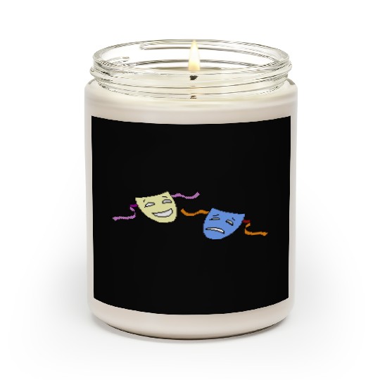 Beagle Bros Comedy Tragedy Scented Candles