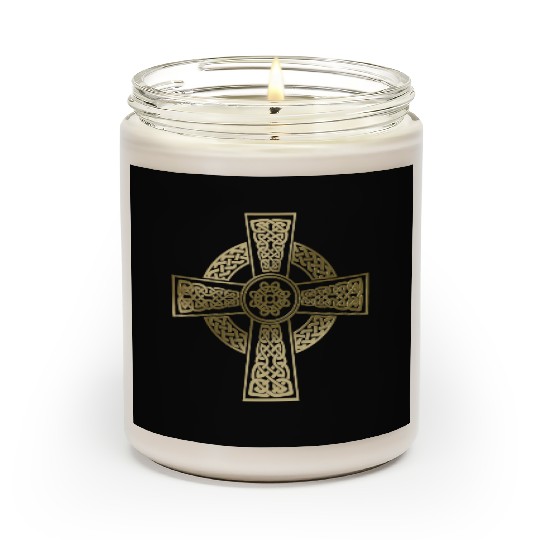 Celtic cross Scented Candles