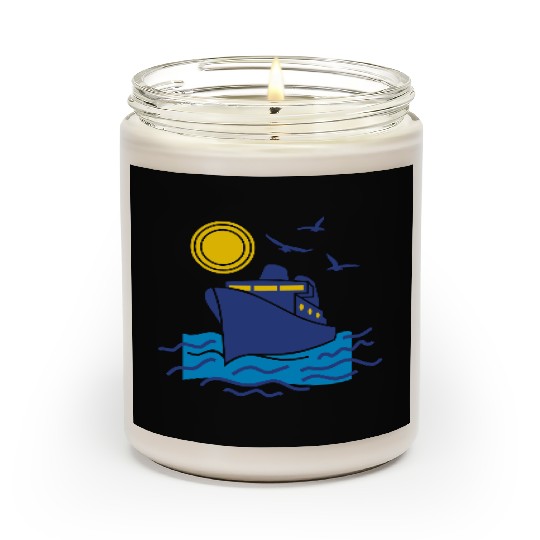 sailing cruise ship Scented Candles