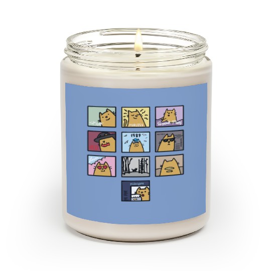 Discover The Eras Tour... But with Cats Scented Candles