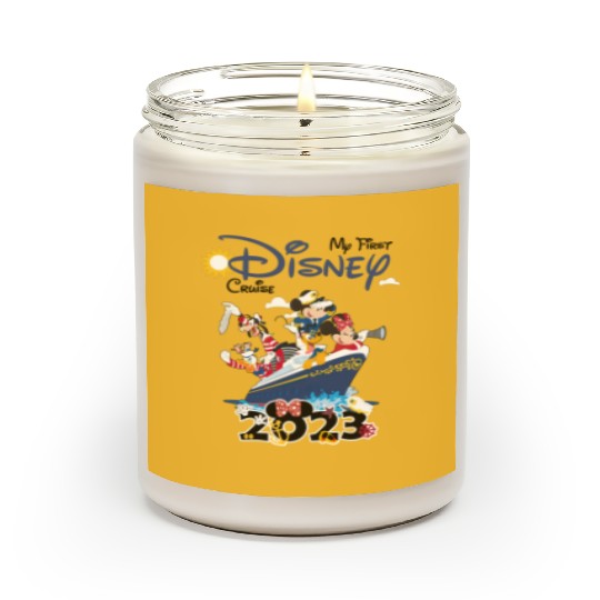 My First Disney Cruise 2023 Scented Candles, Captain Mickey Mouse And Friends Scented Candles