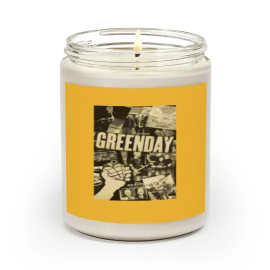 GreenDay Band Scented Candles