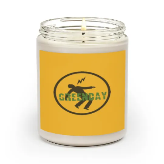 Greenday Logo Scented Candles