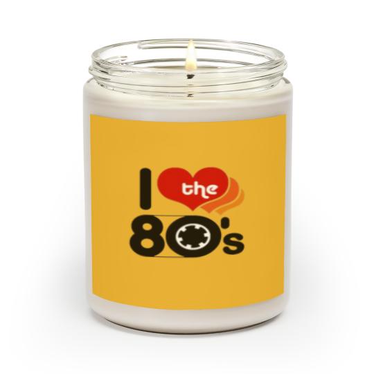 Discover I love 80´s Scented Candles