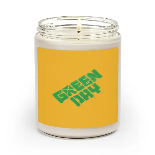 GreenDay Logo Magnet Scented Candles