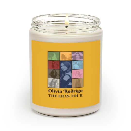 Discover Olivia The Eras Tour Olivia-Rodrigo Scented Candles