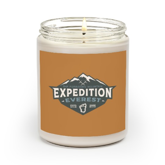 Expedition Everest Scented Candles, Disney Everest, Disney's Animal Kingdom, Disney Vacation Scented Candles, Disney Yeti