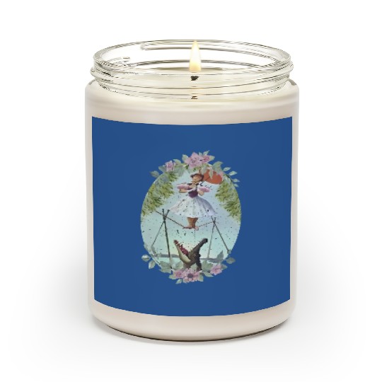 Disney Haunted Mansion Tightrope Walker Scented Candles, Tightrope Girl Disney Halloween Scented Candles