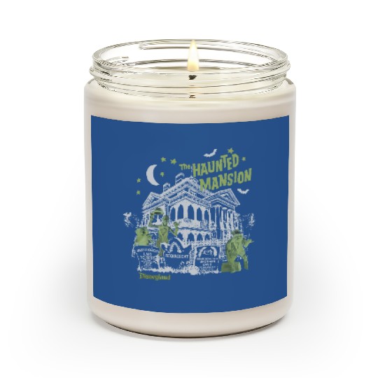 Vintage Haunted Mansion Scented Candles, Disneyland Halloween Scented Candles, Stretching Room Scented Candles