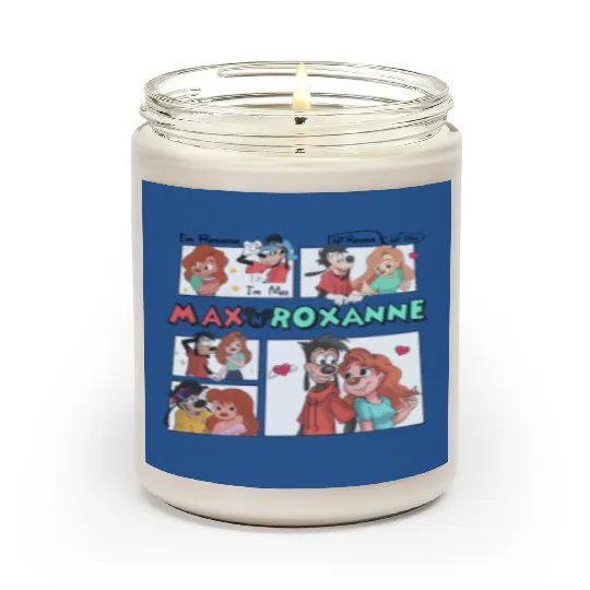 Disney A Goofy Movie Couples Scented Candles, Max And Roxanne Scented Candles