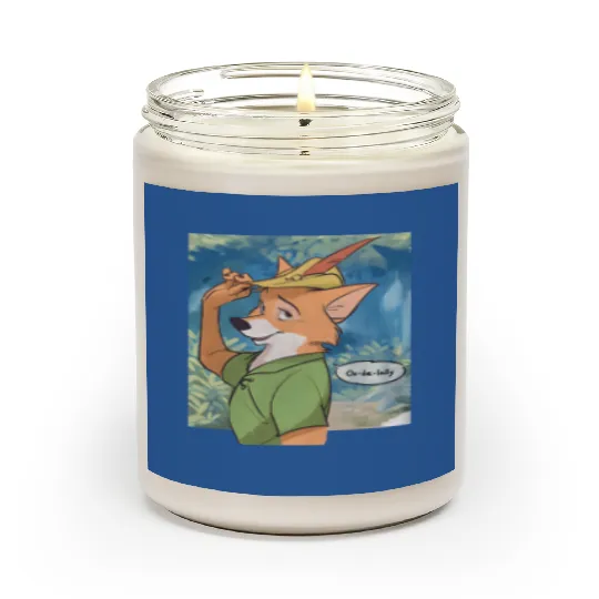 Vintage Disney Robin Hood Scented Candles, Robin Hood
