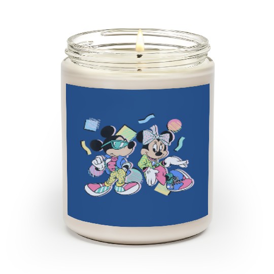 Retro Disney Scented Candles, Mickey Checkered Scented Candles, Disney Family Scented Candles, Minnie Mouse Tees
