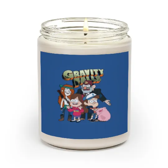 Gravity Falls Family Dynamics Scented Candles, Disney Gravity Falls 90s Scented Candles