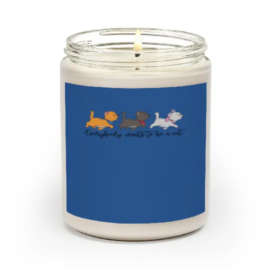 Disney Cat Scented Candles, Aristocats Scented Candles