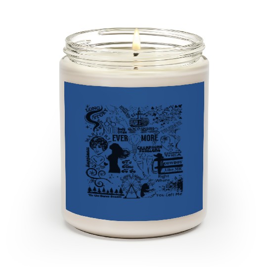 Evermore Eras Tour Track List Scented Candles