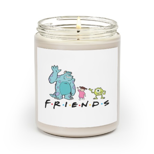 Disney Friends Scented Candles, Monsters University Scented Candles, Funny Scented Candles, Monsters Inc Scented Candles