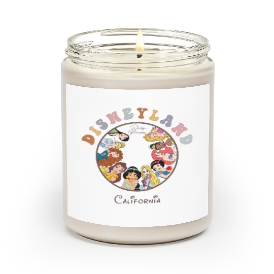 Discover Disneyland California Vintage Scented Candles, Disney Princess  Scented Candles
