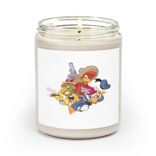 The Three Caballeros Scented Candles, Disney Amigo Scented Candles, 3 Amigos Scented Candles, Donald Duck Scented Candles
