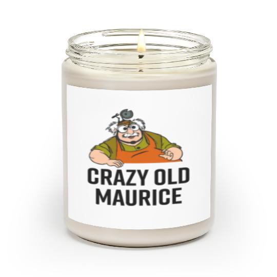 Beauty And The Beast Crazy Old Maurice Dad Scented Candles, Funny Disney Dad Scented Candles
