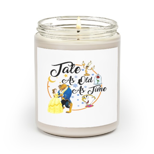Tale as Old as Time, Beauty and the Beast Scented Candles, Disney Couple Scented Candles,  Family Vacation Scented Candles