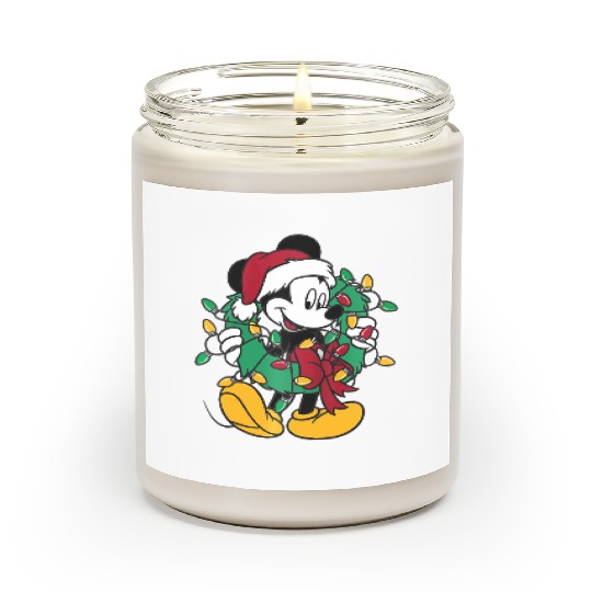 Disney Mickey Mouse Lights Raglan Baseball Scented Candles Scented Candles