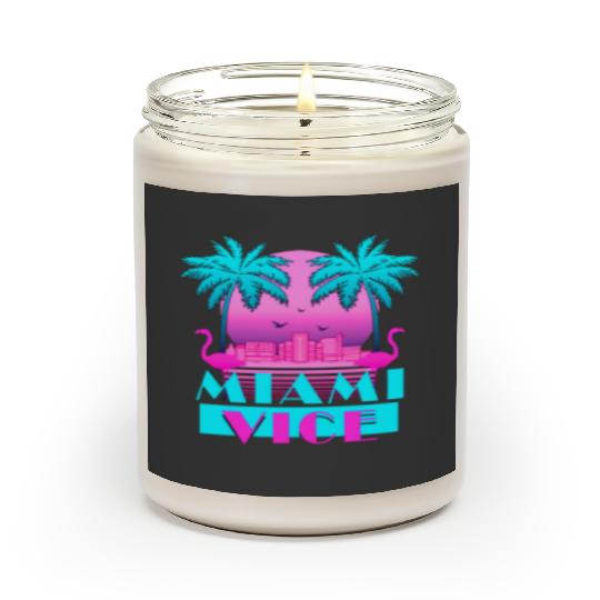 Miami Vice - Retro 80s Design Scented Candles