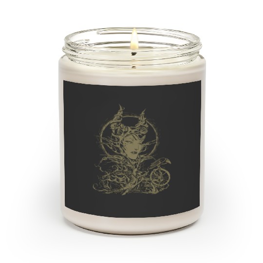 Disney Sleeping Beauty Maleficent Crow Branches Scented Candles